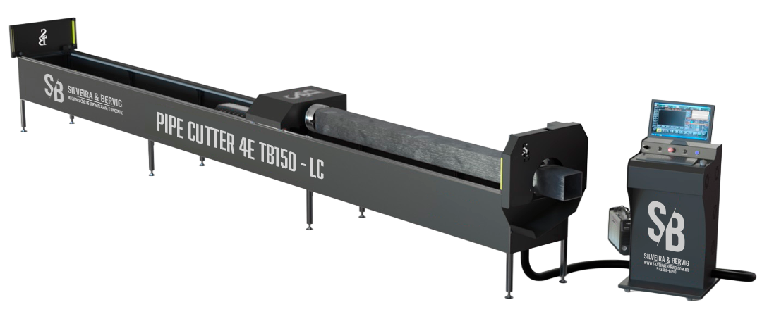 Pipe Cutter 4E TB150-LC - Máquina CNC de corte plasma para tubos